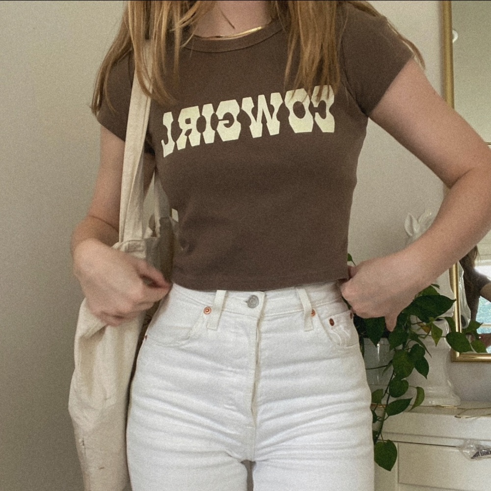 Brandy Melville + John Galt Cowgirl Ashlyn Tee